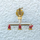 Three Way Tap Splitter Brass 3/4" BSP