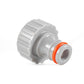 Female Tap Connector 3/4" or 1/2" BSP Female, Gray/White