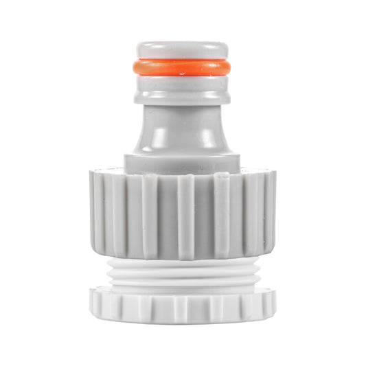 Female Tap Connector 3/4" or 1/2" BSP Female, Gray/White