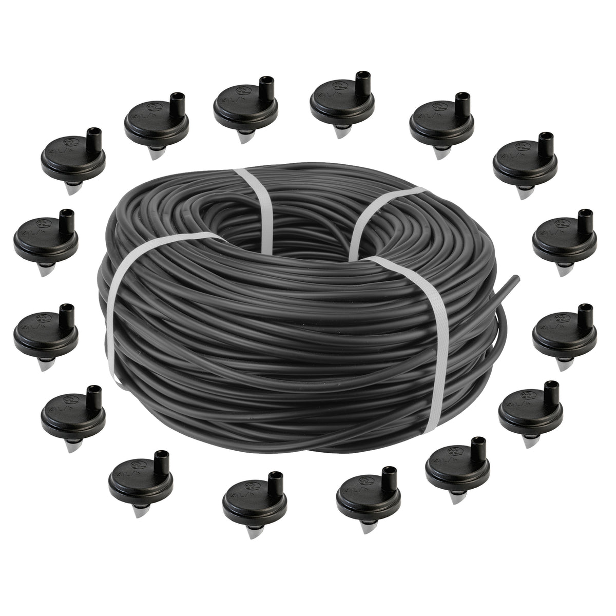 Micro Irrigation Pipe 4mm/7mm with Agri-Drip 4L/HR Drippers