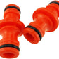 Two Way Connector Male 23mm Orange