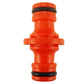 Two Way Connector Male 23mm Orange