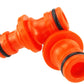 Two Way Connector Male 23mm Orange