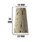 Tapered Cork 18mm/23mm