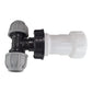 IBC Extender with 2” S60X6 Cap and 32mm MDPE Tee