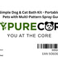 X00240N9PF x1, Ultimate Simple Dog & Cat Bath Kit - Portable Shower for Pets with Multi-Pattern Spray Gun