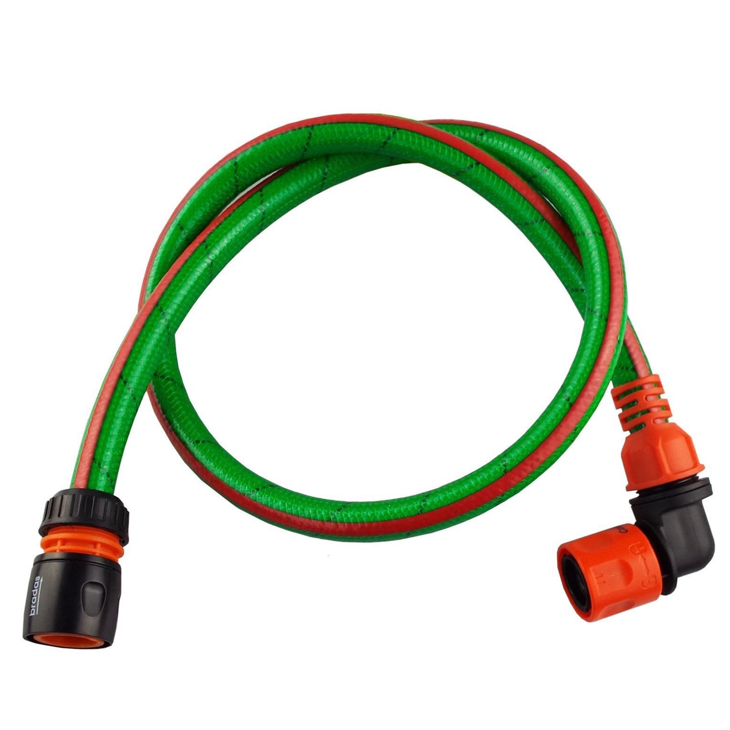 Premium Garden Hose Green Kit with Bend Quick Connection