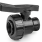 IBC 2” S60X6 Cap with Large Plastic Valve and Geka Type Fitting