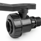 IBC 2” S60X6 Cap with Elbow Fitting, Large Plastic Valve and Male Quick Connector