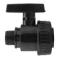 Wall Flange Kit 25mm MDPE + Large Plastic Valve & 20mm MDPE Straight