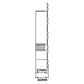 Louvre Vent Round Bella 125mm White