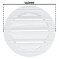 Louvre Vent Round Bella 125mm White