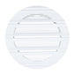 Louvre Vent Round Bella 150mm White