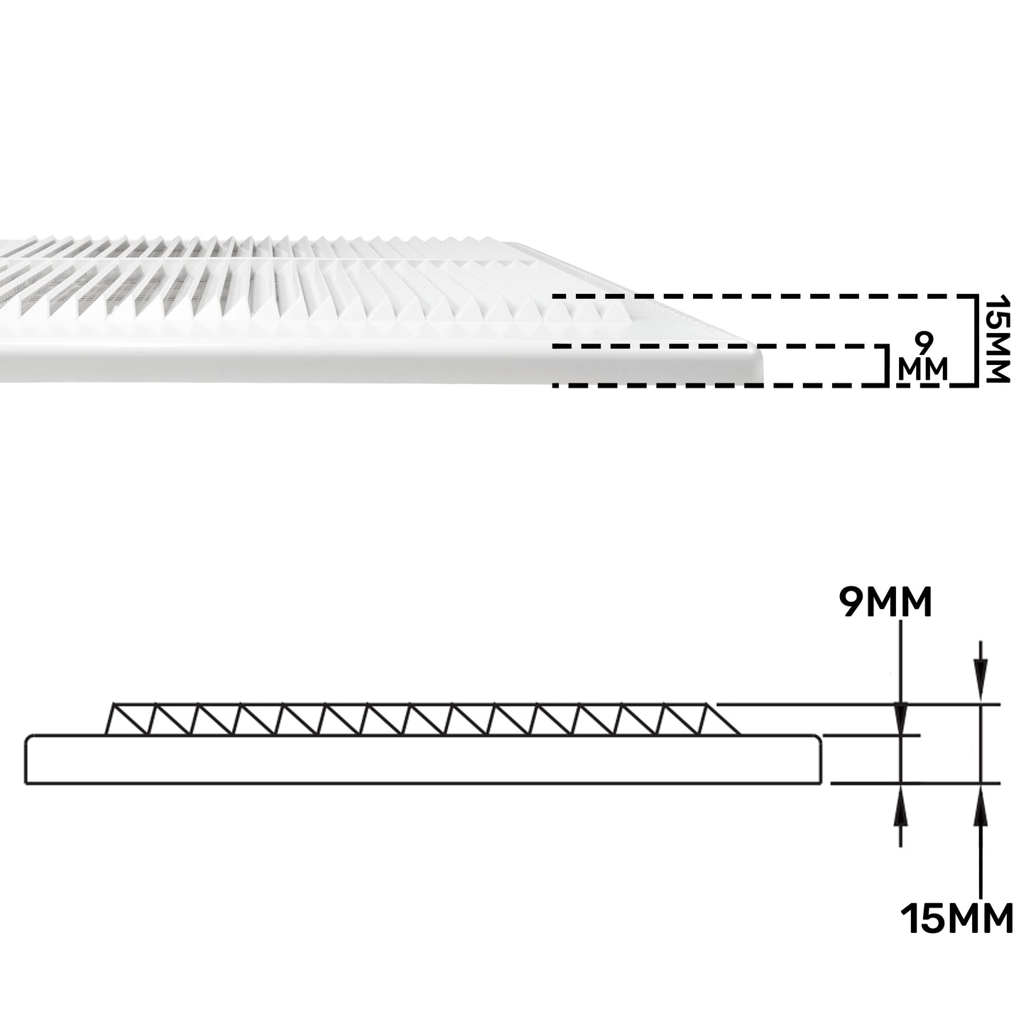 Louvre Vent D/150RW Classic 150mm