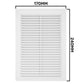 Louvre Vent  D/170x240W 240mm X 170mm with Fly Screen