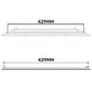 Louvre Vent D/430X110RW Classic 430mm X 110mm with Fly Screen
