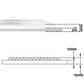 Louvre Vent D/210RW Classic 210mm