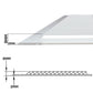 Louvre Vent  D/235W 235mm X 235mm with Fly Screen