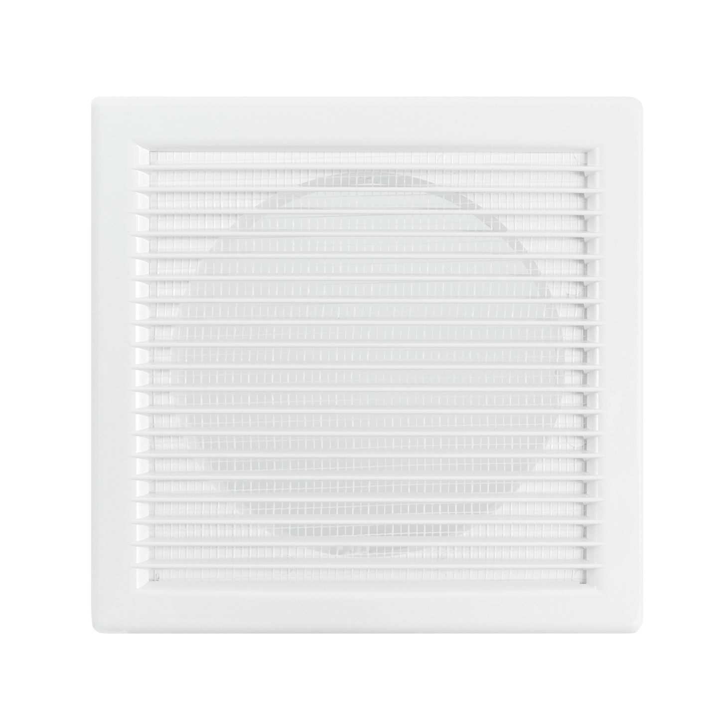 Louvre Vent White DL/100 RW LUX With Fly Mesh