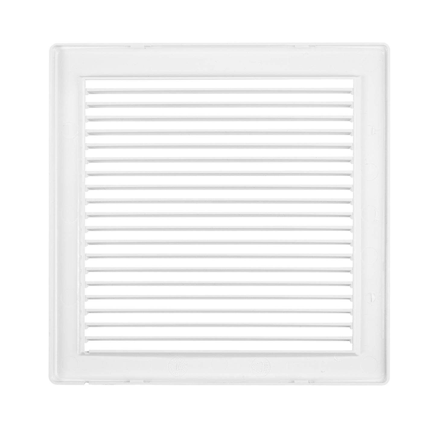 Louvre Vent White DL/100 RW LUX With Fly Mesh