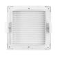 Louvre Vent White DL/135 RW LUX With Fly Mesh