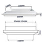Louvre Vent Duo Smart 90/240 90mm X 240mm With Fly Mesh
