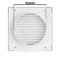Louvre Vent White Duo Smart 135 fi 125mm With Fly Mesh