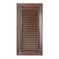 Louvre Vent Duo Smart 90/240 Brown 90mm x 240mm With Fly Mesh