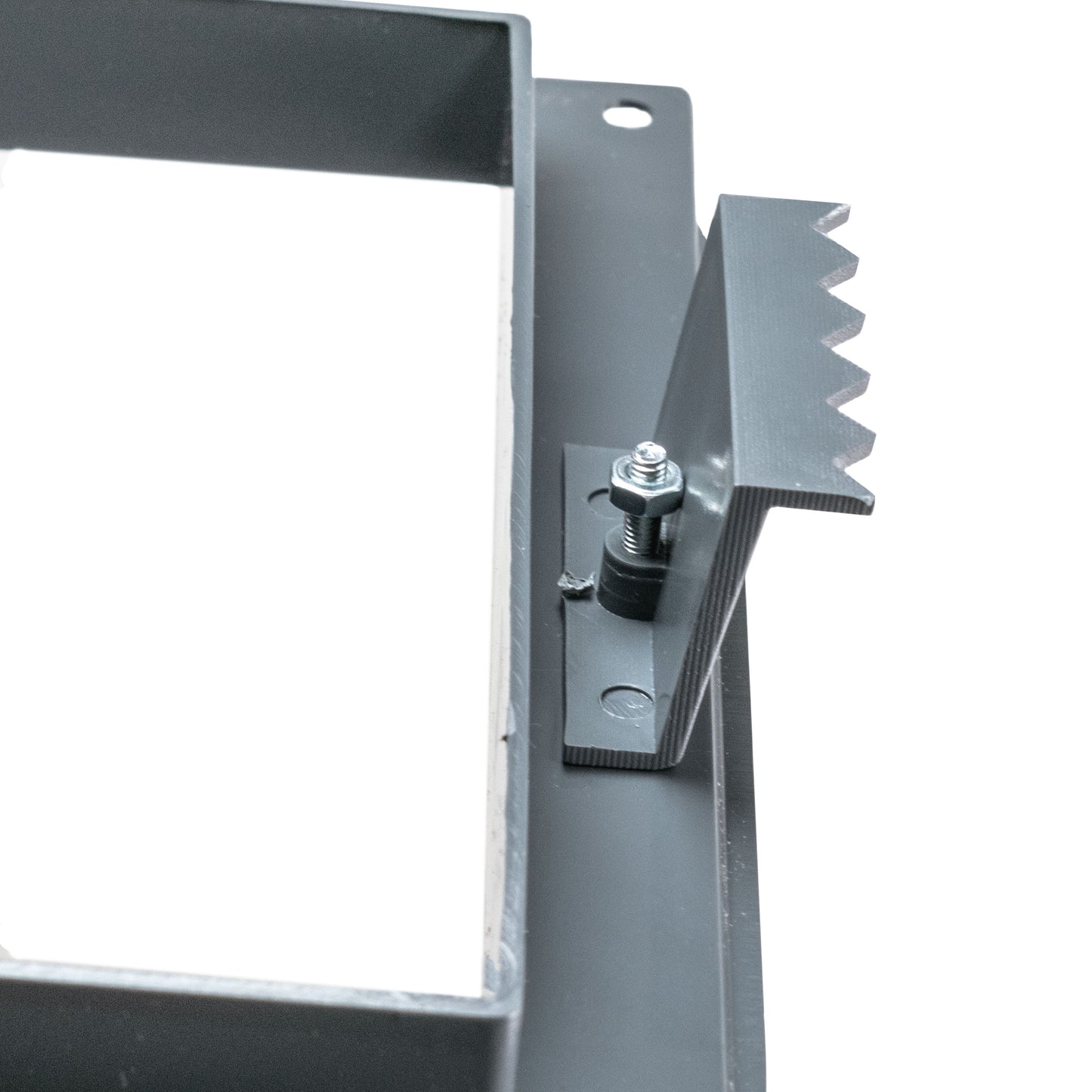 Louvre Vent Graphite Duo Smart 135G 135mm With Fly Mesh