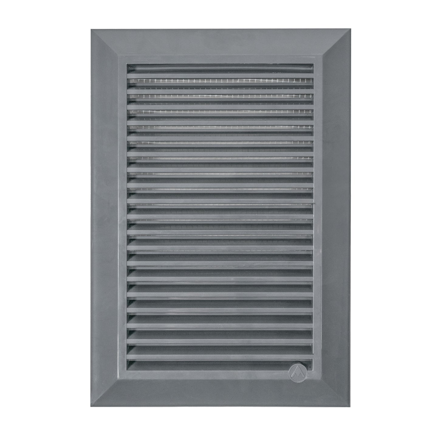 Louvre Vent Graphite Duo Smart 140/210 140mm X 210mm With Fly Mesh
