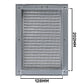 Louvre Vent Graphite Duo Smart 140/210 140mm X 210mm With Fly Mesh