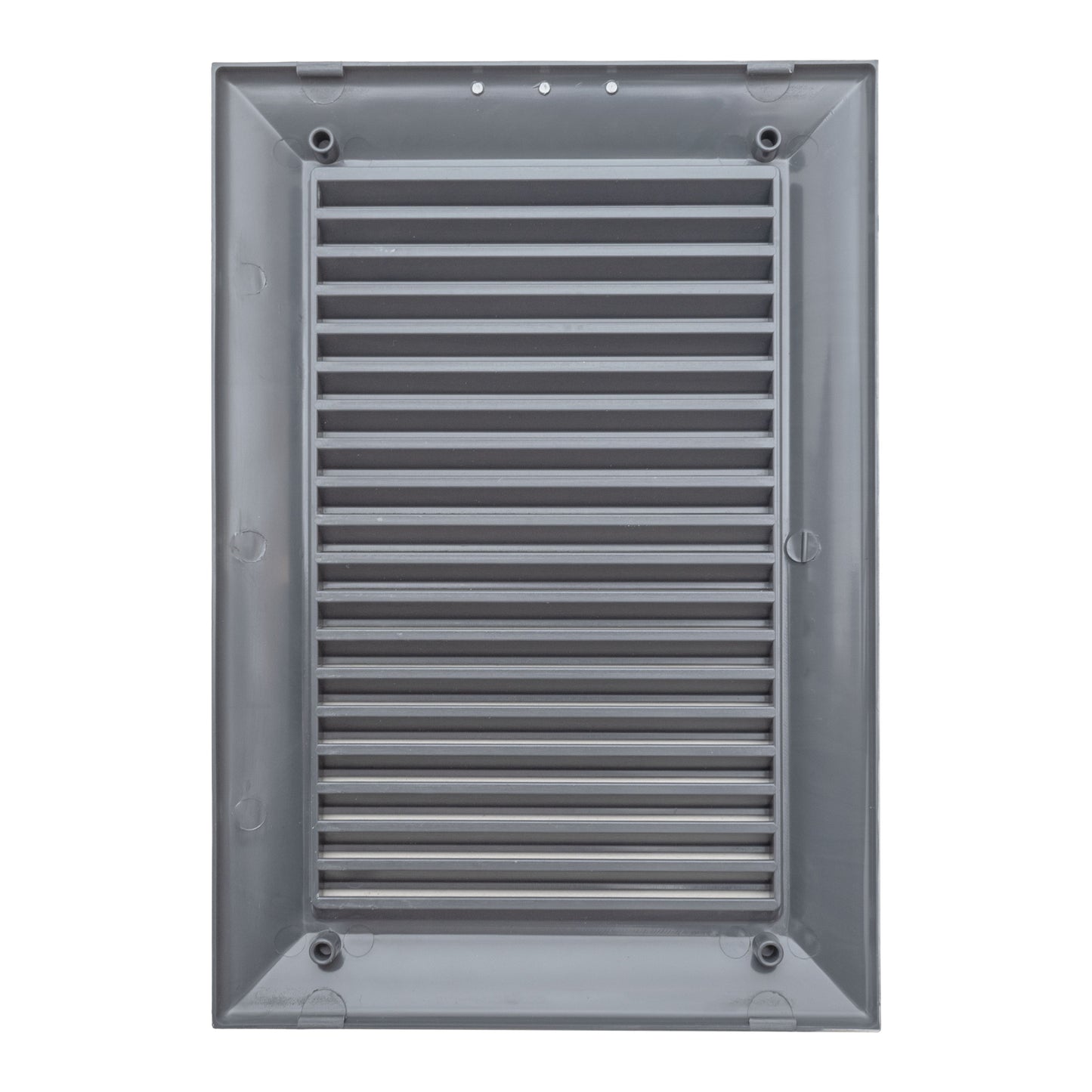 Louvre Vent Graphite Duo Smart 140/210 140mm X 210mm With Fly Mesh
