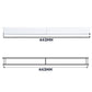 Door Louvre Vent KD 70mm—450mm