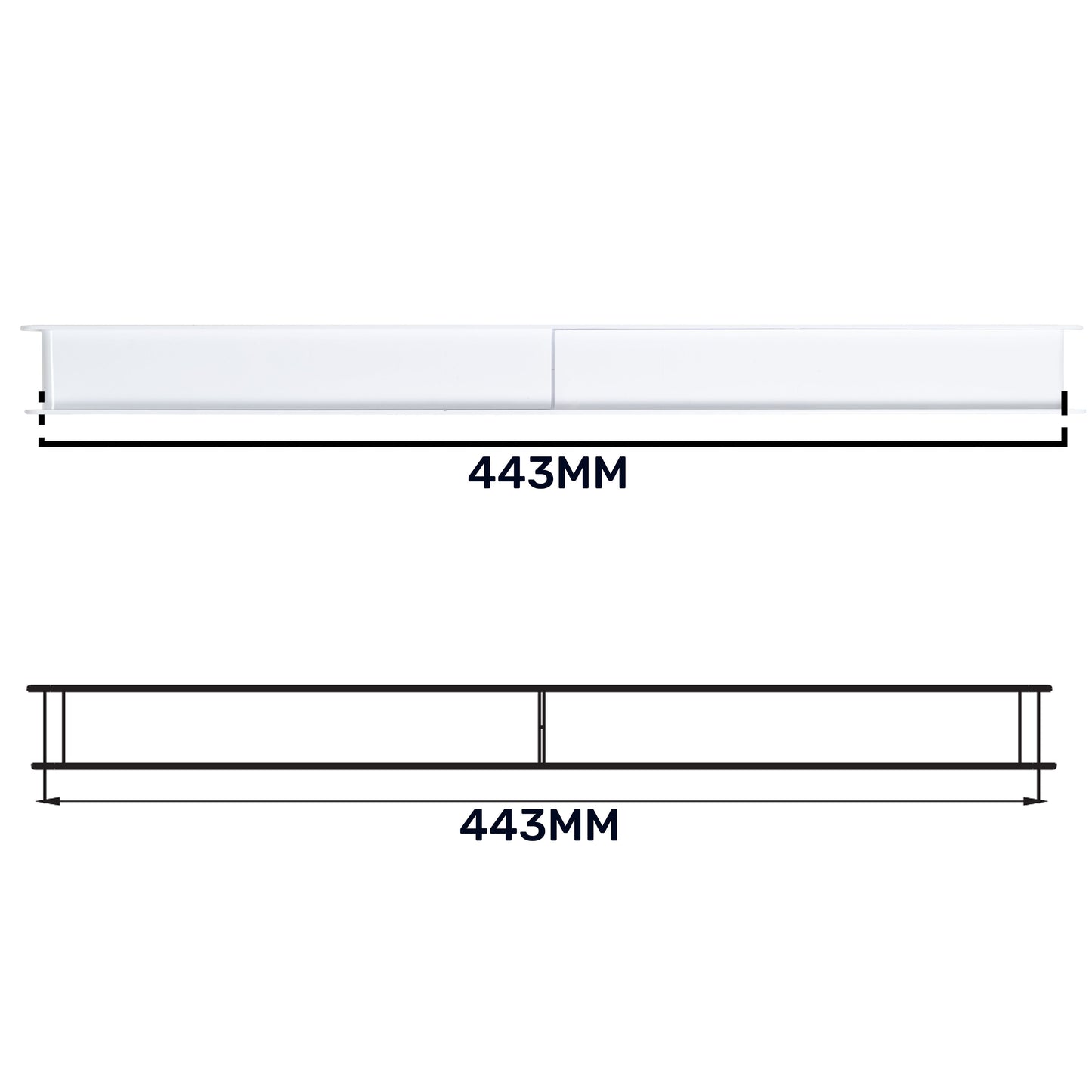 Door Louvre Vent KD 70mm—450mm