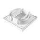 Through Wall Ventilation Kit Louvre Vent VC-KR0153 with Graphite External Vent