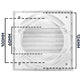 Louvre Vent KR100/125