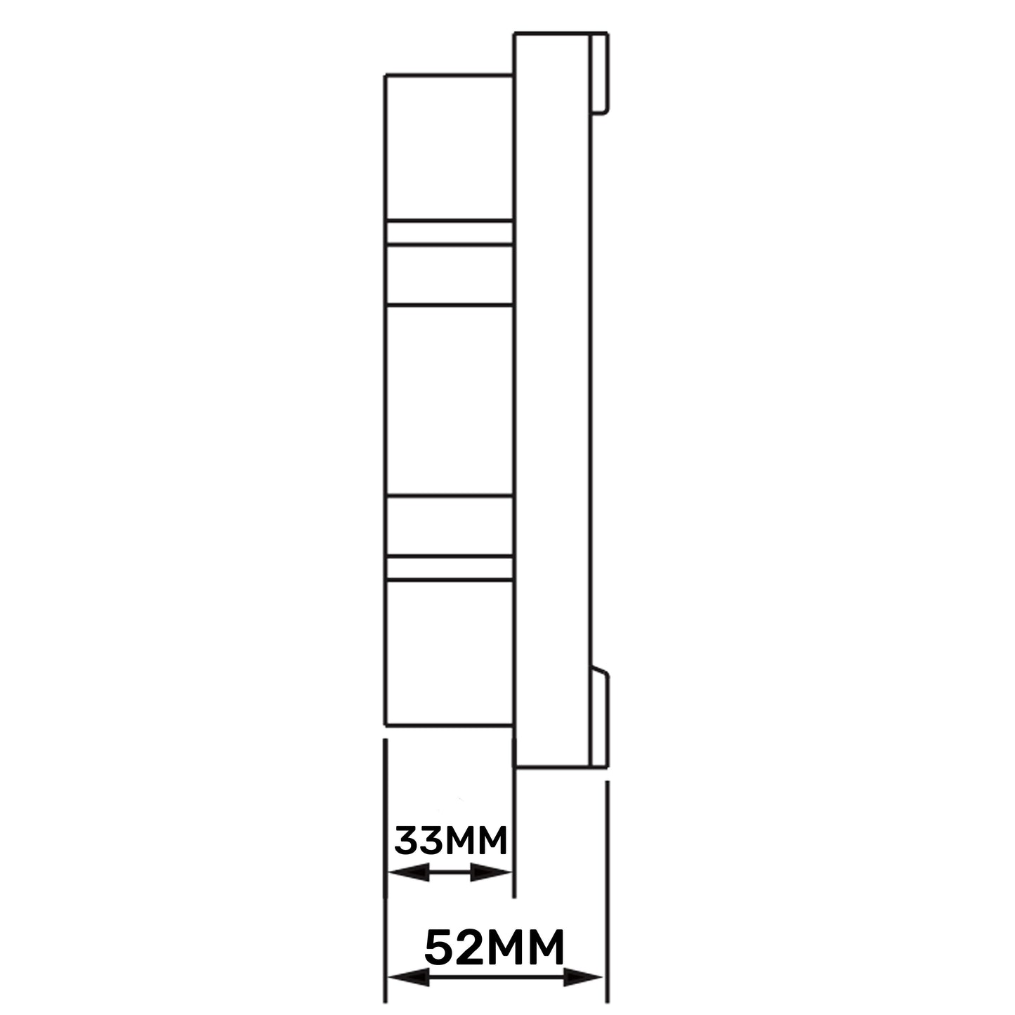 Louvre Vent KR150