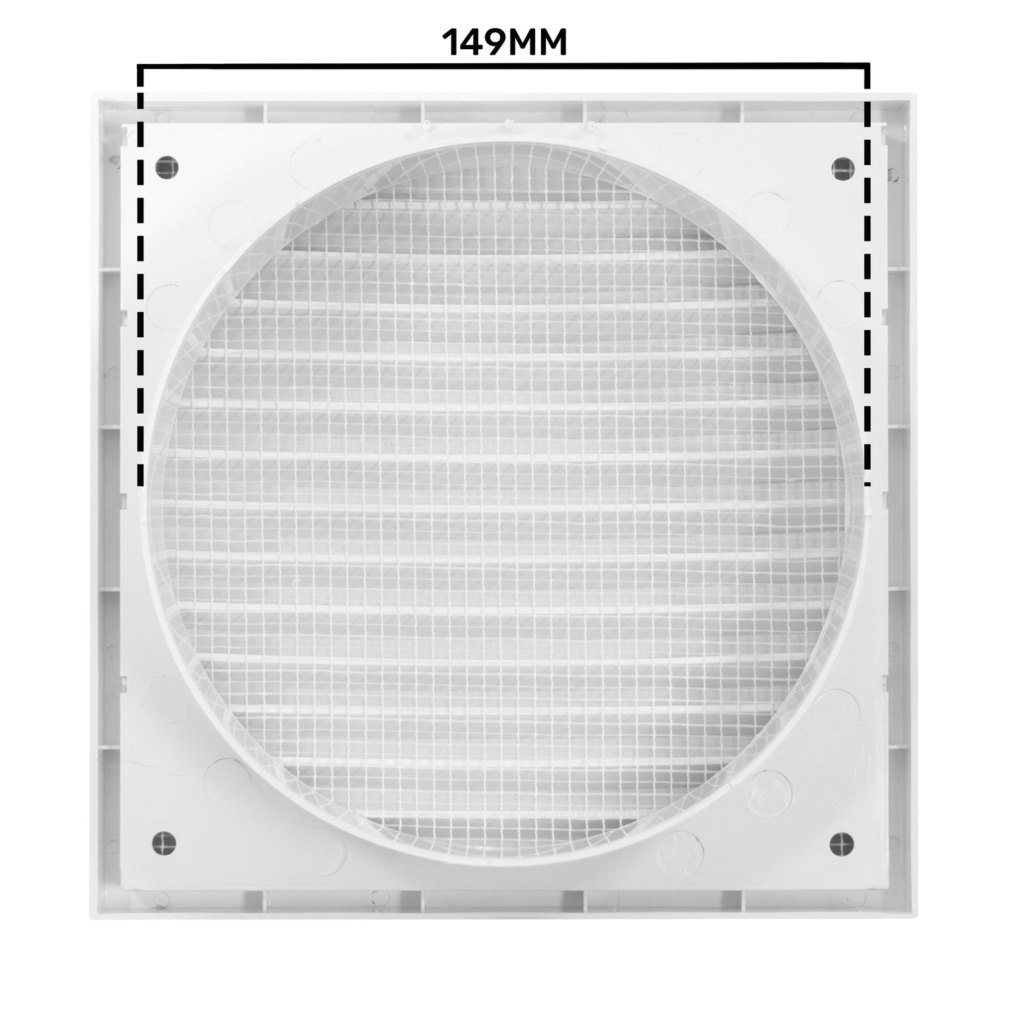 Louvre Vent KR150
