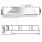 Louvre Vent KR150