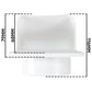 External White Louvre Vent  KRD/100 fi100mm