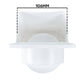 External White Louvre Vent  KRD/100 fi100mm