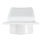 External White Louvre Vent  KRD/100 fi100mm