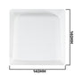 External White Louvre Vent  KRD/100 fi100mm