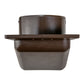 External Brown Louvre Vent  KRD/100B fi100mm