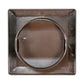 External Brown Louvre Vent  KRD/100B fi100mm