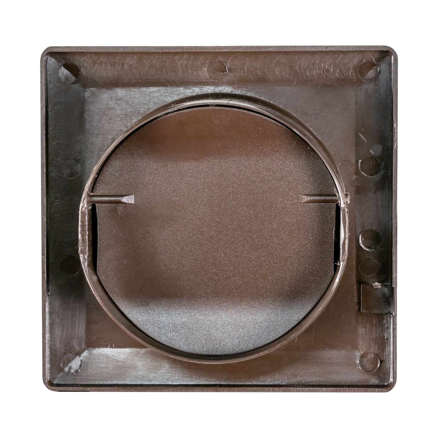 External Brown Louvre Vent  KRD/100B fi100mm