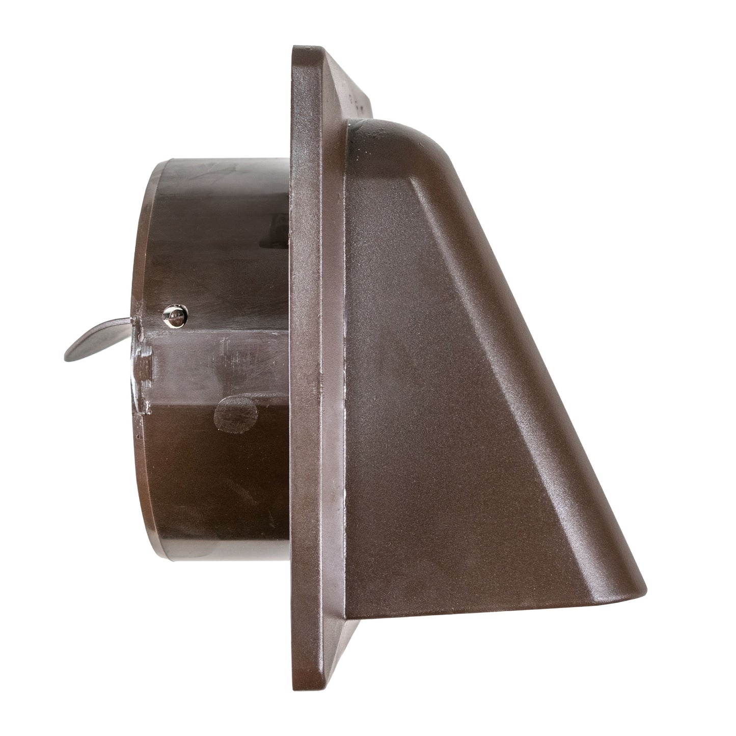 External Brown Louvre Vent  KRD/100B fi100mm