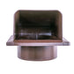 Through Wall Ventilation Kit RICO Timer and Humidistat Fan with Brown External Vent