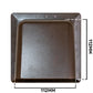 External Brown Louvre Vent  KRD/100B fi100mm