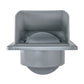 External Graphite Louvre Vent KRD/100G fi100mm
